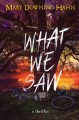Go to record What we saw : a thriller