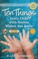 Go to record Ten things every child with autism wishes you knew