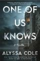 Go to record One of us knows : a thriller