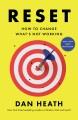 Go to record Reset : how to change what's not working