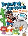 Go to record Drawing cartoons step-by-step : 200 lessons for drawing ca...